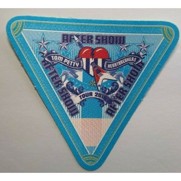 Tom Petty And The Heartbreakers Backstage Pass Original Rock Music 2010 Blue - Picture 3 of 5